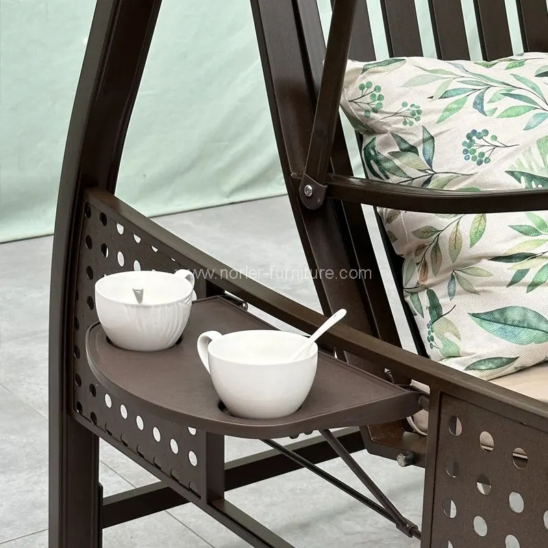 Εξωτερική ταλάντευση αλουμινίου με ηλιακά φώτα