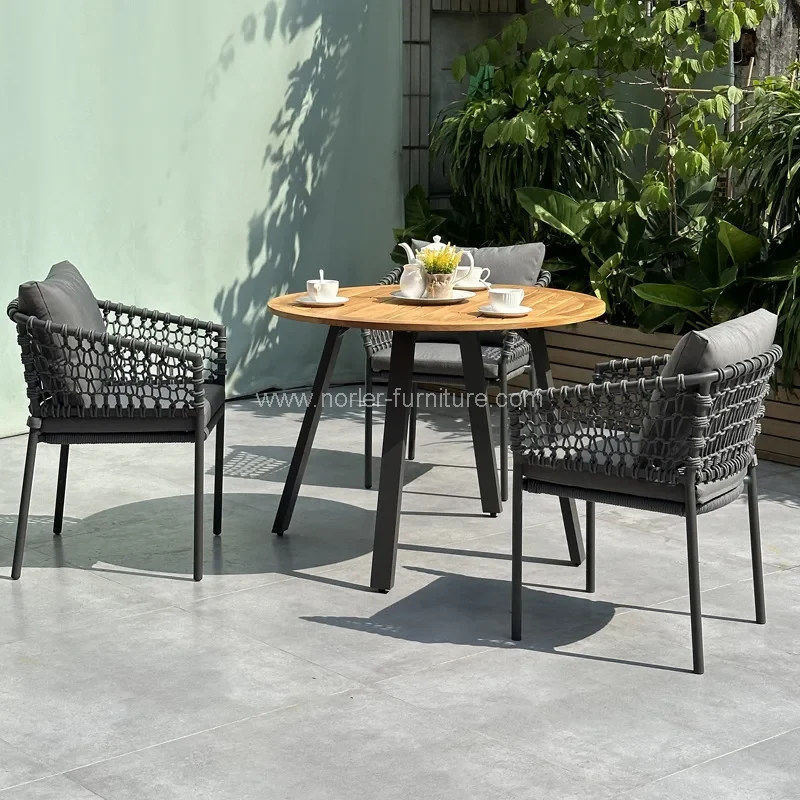 Σετ τραπεζαρίας ξύλου Teak Teak Teak